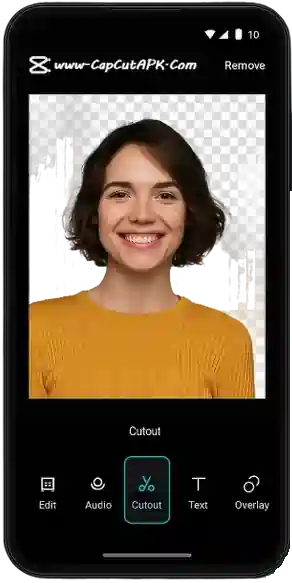 Potongan Automatik (Penyingkiran Latar Belakang)